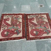فرش دست بافت زرع چارک گوشتدار جفت