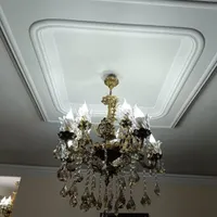 دو عدد لوسترپنج شاخه درحد نو سالم