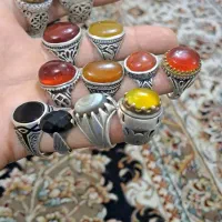 چند عدد انگشتر نقره زیبا وچشمگیر جمع ک دم|بدلیجات|مشهد, مصطفی خمینی|دیوار