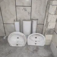 روشوی و شیر توالت سرامیکی