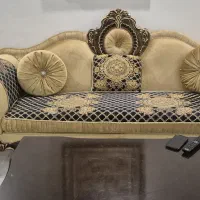 مبل ۵ نفره شیک و برند با چوب درجه یک با میزوسط