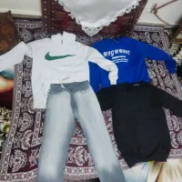 ۲ هودی - شلوار بگ - دورس همش ۱/۱