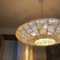 لوستر بوهم دو عدد هر کدام قطر ۷۰ مدل سفینه ای|لوستر و چراغ آویز|تهران, هروی|دیوار