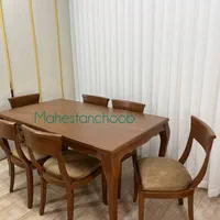 میز ناهارخوری میز غذاخوری (اقساطی) بدون سود|میز و صندلی غذاخوری|قم, شاه ابراهیم|دیوار