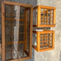 میز جلو مبلی و دو عدد میز عسلی