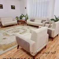 پرفروش ترین مبل راحتی مدل پیکاسو شرکتی 7نفره کد 21|مبلمان خانگی و میز عسلی|نظرآباد, رسالت|دیوار