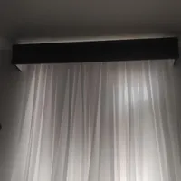 پرده حریر شایندار با استر ساتن و چوب پرده اتومات