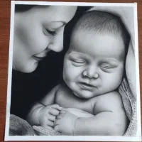 ثبت سفارش طراحی چهره ،سبک سیاهقلم|تابلو، نقاشی، عکس|اراک, |دیوار