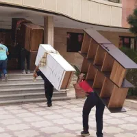 حمل و نقل اسباب کشی با خاورمسقف بزرگ چادری