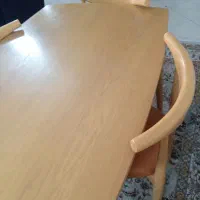 میز غذاخوری ۴نفره چوب راش