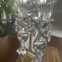 شمعدان کریستال روگاشکا|صنایع دستی و سایر لوازم تزئینی|تهران, لویزان|دیوار