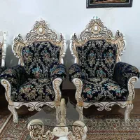 ست مبل سلطنتی ۷ نفره و ناهارخوری ۴ نفره در حدنو|مبلمان خانگی و میز عسلی|ورامین, ورامین|دیوار