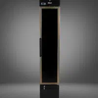 یخچال ویترینی مشکی کافه ای 40 سانتی