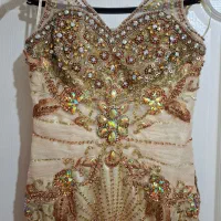 لباس مجلسی سنگ دوزی شده