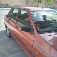 پراید ۱۳۱مدل ۹۰ رنگ مسی متالیک بدون رنگ