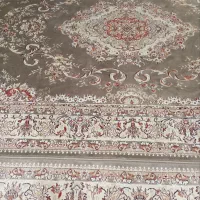 فرش 6متری گردویی یک تخته خوش نقشه700شانه