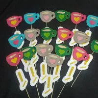 انواع گیفت الفبا، تاج نمدی و...|صنایع دستی و سایر لوازم تزئینی|قم, آذر (نکویی)|دیوار