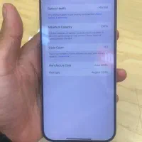 گوشی ۱۶ پرومکس باطری ۱۰۰٪ بدون خط و خش|موبایل|شیراز, قدوسی غربی|دیوار