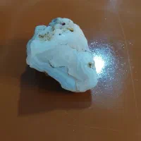 سنگ کلسدونی(عقیق آبی)خام-۳۳۰ گرم