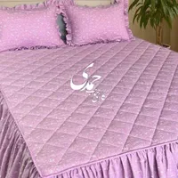 کاور دورکش چین دار /نظم دهنده /روتختی /نیم ست|سرویس روتختی|زنجان, |دیوار