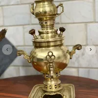 سماور ذغالی مهره دار