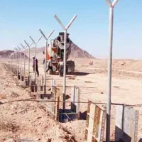 فنس سیم خاردار و امتور بندی