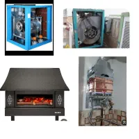 تعمیرنصب وسرویس بخاری گازی شومینه وانواع کولر ابی