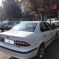 سمند سفید مدل ۹۱ بی رنگ