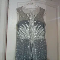 لباس مجلسی طوسی شاین سایز ۴۰ تا۴۲|لباس|ری, ظهیرآباد|دیوار