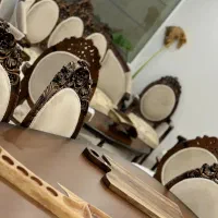 مبلمان و نهارخوری  سلطنتی چوب گردو