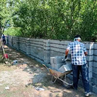 سنگ بلوک. کرسی ،حصار و دیوار چینی بلوک واجر|خدمات پیشه و مهارت|ماسال, |دیوار