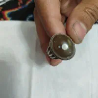 انگشتر نقره باباقوری نی نی دار  بسیار قدیمی|کلکسیون اشیاء عتیقه|قم, سالاریه|دیوار