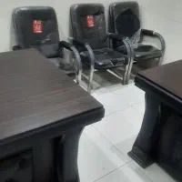 یک عدد میز اداری با شش تا صندلی|دفتر کار|کرمان, |دیوار