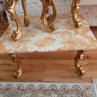 میز جلو مبلی و دوتا عسلی|مبلمان خانگی و میز عسلی|رشت, لاکان شهر|دیوار