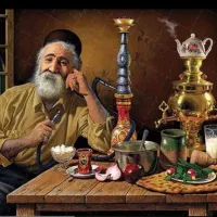کارگر ساده قهوه خانه