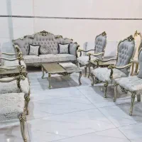 مبل نیمه استیل مدل آراد