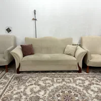 یک ست مبلمان ده نفره همراه با جلو مبلی|مبلمان خانگی و میز عسلی|پیرانشهر, |دیوار