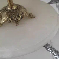 میز‌برنزی‌با‌سنگ‌سفید‌شفارشی۸‌طرف‌تاج‌گل|میز تلفن|تبریز, |دیوار