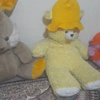 عروسک خرس وخرگوش بزرگ