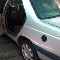 پژو ۴۰۵ نقره ای دو گانه کارخانه|خودرو سواری و وانت|خمینیشهر, |دیوار