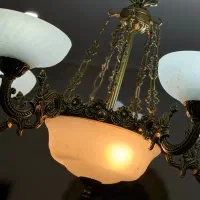 لوستر|لوستر و چراغ آویز|پیشوا, |دیوار