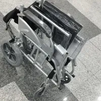 ویلچر طوسی مشکی بدنه آلومینیم چرخ ۱۲ ژله ای آکبند|آرایشی، بهداشتی، درمانی|تهران, ستارخان|دیوار