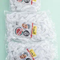 کلاه آکاردئونی  اسپان. در پوش نایلونی غذا