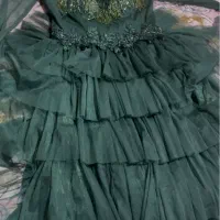 لباس سبز مجلسی نو اصلا استفاده نشده