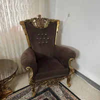 مبل ۶نفره استیل همراه با۳عسلی