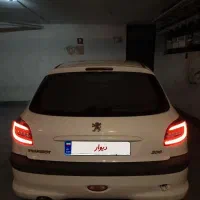 پژو206 بی رنگ95