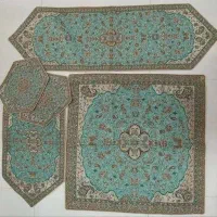 رومیزی ترمه ۵ تکه