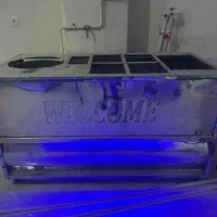 فروش تاپینگ ۶لگنه گاز دار با یک دستگاه ذرت مکزیکی