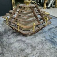 لوستر چوبی نونو|لوستر و چراغ آویز|تهران, مسعودیه|دیوار