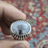 انگشتر نقره شجر تک درخت
